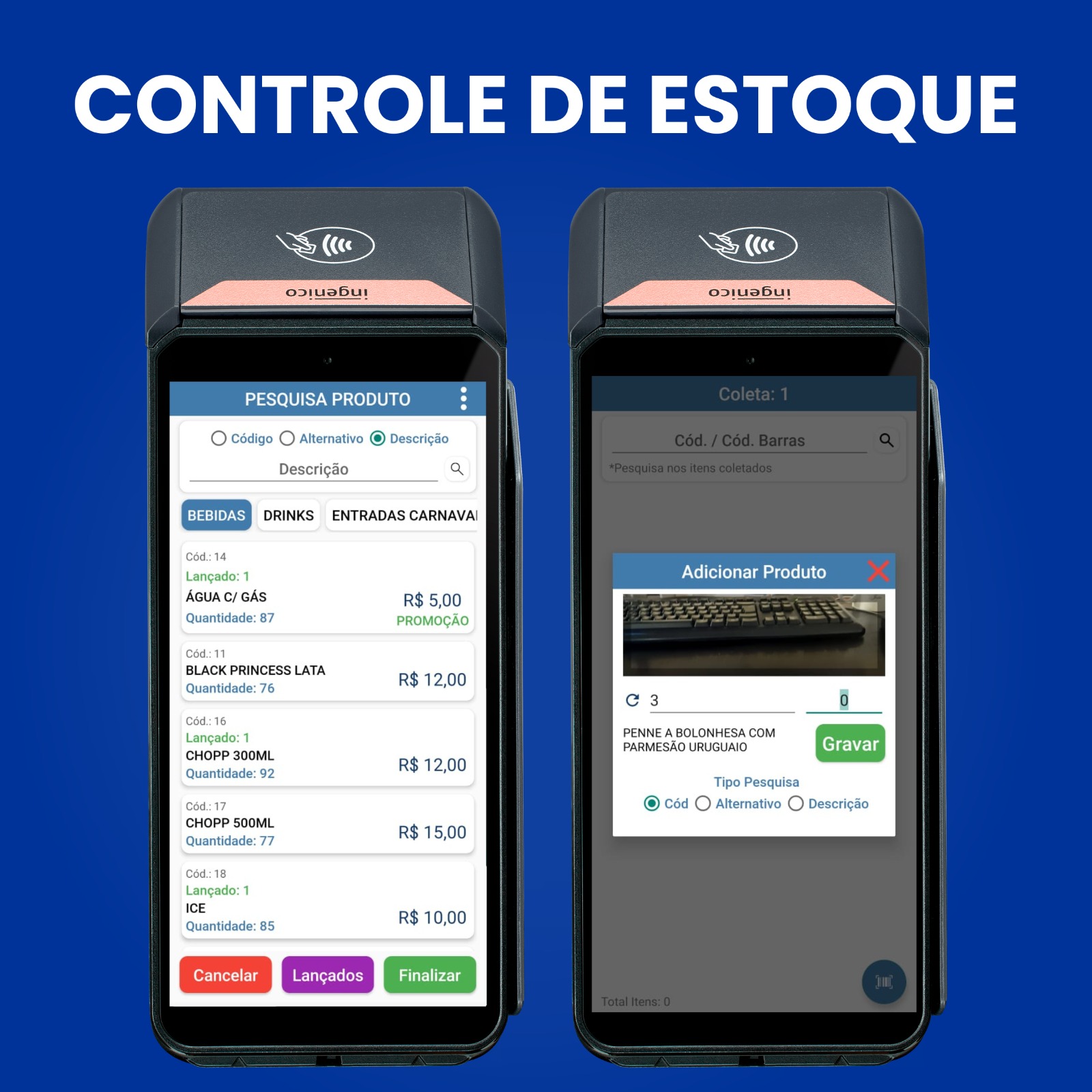 Atenda as mesas em seu estabelecimento